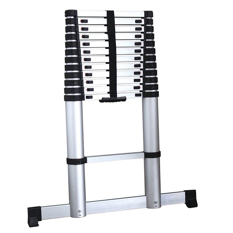 EN131-6  3.9m Multi-Purpose Aluminium Telescopic Ladder Steps Stabilizer Bar