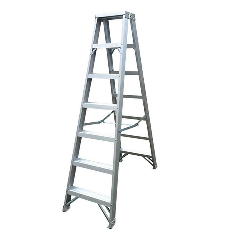 300mm Step Rise Double Side Aluminium Step Ladder Heavy Duty 150kgs