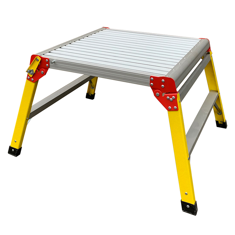 LW202FB Fiberglass  600X600MM Work Platform 48cm height