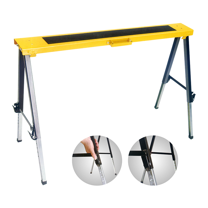 SH- 4004  Adjustable  Foldable  Metal  Saw Trestle