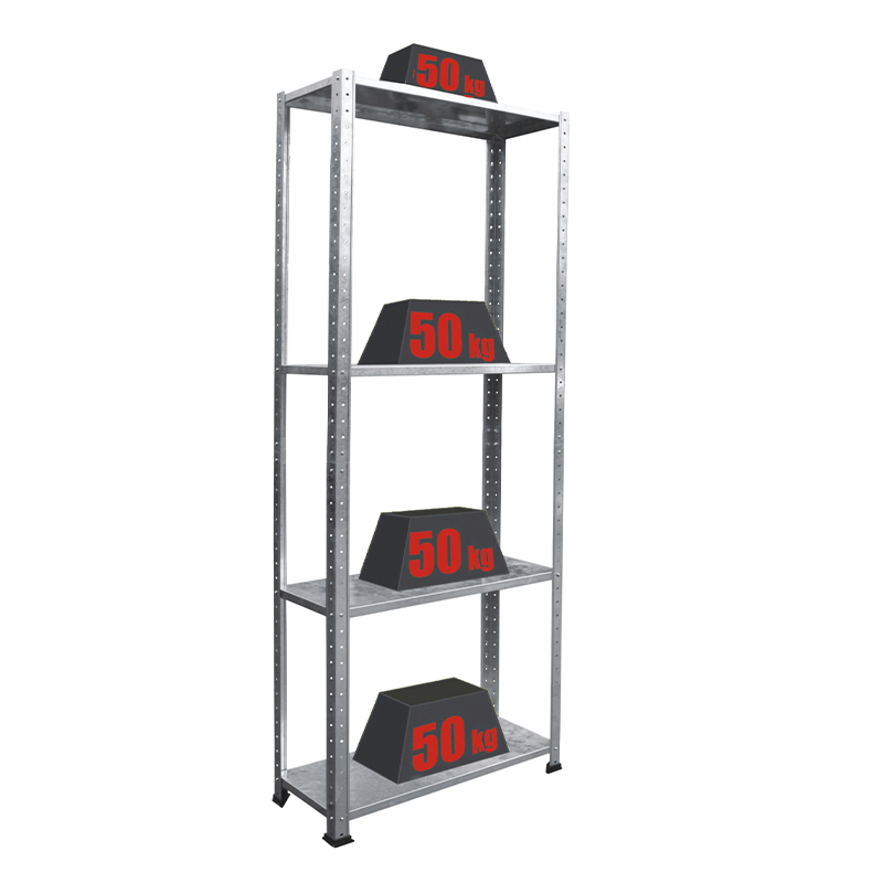 RZ-4-1373  4-layer  Galvanized  Steel  Shelving