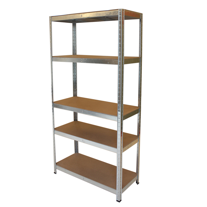 RSZ-5-1894G  5-layer  Galvanized  Shelving with MDF  shelf